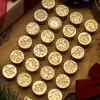 Sello de Cera Exquisito Mini de Cabeza de Cobre de 15 mm para Diarios, Regalo, Navidad, Sello de Cera Pequeño y Lindo