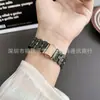 Aplicable a Correa de Apple Watch 12/14/16/18/20/22mm Samsung 4/5/6 Correa Galvanizada Pétalo Little Genius