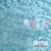 Adesivos Adesivos Vazados para Nail Art, Adesivos Franceses para Pintura em Spray, Adesivos Auxiliares Transparentes de Uso Duplo, Ferramentas para Nail Art