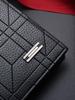 Billetera nueva para hombre transfronteriza larga para múltiples tarjetas estudiante casual ultradelgada juvenil de gran capacidad clutch monedero
