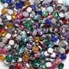 Redondo Satélite Acrílico Garras Diamantes de Imitación Antienganche Hilo Joyería Cosido a Mano Diamantes de Imitación Cuatro Agujeros Hecho a Mano DIY Accesorios Materiales Fábrica Mayorista