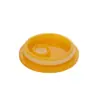 Tapa de Vaso de Vidrio Transfronteriza 16oz Tapa de Vidrio Tapa de Plástico Tapa Amarilla de Alto Valor Tapa de Vaso Sellada a Prueba de Fugas para el Hogar