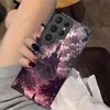Funda de Teléfono Misteriosa Estilo Europeo y Americano de Alto Valor para Samsung S23Plus, Funda de Vidrio de Cobertura Total Cortada con Precisión para S25