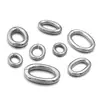 Accesorios para Joyería DIY Materiales Hechos a Mano Alambre de Acero Inoxidable Anillos Cortados Conectores para Collar Pulsera Anillo Individual Acero de Titanio Anillos Abiertos