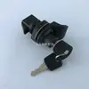 Cerradura de lengüeta giratoria de plástico negro MS753, cerradura de impacto, cerradura de puerta de gabinete eléctrico, cerradura de puerta de gabinete industrial