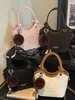 Bolso de mano estilo coreano para mujer, nuevo modelo principios de otoño 2026, bolso de cubo con estampado de leopardo de alta costura, nicho, para hombro