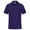 Polo Personalizada Lapela Cor Pura Camiseta Personalizada Manga Curta Roupas de Trabalho para Supermercado Publicidade Camiseta Cultural Logo Estampado Bordado