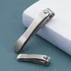 Lima de banda curva de acero inoxidable Cortaúñas de manicura Tijeras de manicura Ranura de manicura grande y pequeña Herramientas para pedicura Cortauñas