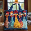 2026 Nueva Serie Transfronteriza de Pollo Estampado Digital Bolso Tote Acolchado de Hombro de Moda