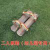 Competencia de Team Building Zapatos de Tabla de Madera, Accesorios de Juego Divertido para Tres y Cuatro Personas, Zapatos de Tabla Qixin, Tabla Bigfoot Tongzhou Jiji
