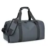 Bolsa de fitness transfronteiriça para homens, com separação de seco e molhado, bolsa esportiva para treino, bolsa de mão, bolsa de viagem de grande capacidade para viagens curtas