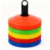 Discos marcadores de obstáculos para entrenamiento de fútbol y baloncesto, disco marcador de PE engrosado, obstáculos de entrenamiento de fútbol, disco marcador redondo