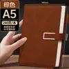 Cuaderno A5 Engrosado con Hebilla Transfronteriza, Libro de Registro para Reuniones de Trabajo, Diario de Oficina, Caja de Regalo Lista para Personalizar