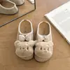 Mules Cerrados con Suela Gruesa y Lazo de Oso para Mujer, Moda Otoño 2026, Lindas Chanclas Birkenstock Casuales