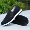 [Sapatos de pano Lao Ba Lu] sola de lasanha vulcanizada de borracha militar simples 7379 sapatos de pano pretos direto da fábrica respiráveis resistentes ao desgaste