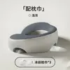Almohada Cojín de Masaje Facial para Salón de Belleza, Terapia y Uso en Casa con Agujero, Seda de Hielo Transpirable
