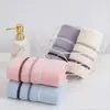 Toalla de Corazón de Fresa con Sensación de Algodón Toalla Facial para el Hogar Algodón Suave Absorbente No Suelta Toalla Grande para Hombres y Mujeres