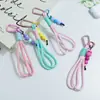 Nuevo Lanyard para Teléfono con Colgante de Cara Sonriente de Huayang, Correa Antiperdida para Bolso y Botella de Agua, Correa de Muñeca Colorida, Colores Personalizables