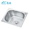 Suministro especial para lavabo de acero inoxidable 304 para lavado de manos con pasivación, bajo encimera, fregadero grueso, fregadero de cocina grande individual integrado