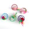 Jaula de juguete para gatos, pelota de ratón de peluche, juguete para gatos, palo para gatos, suministros para mascotas al por mayor