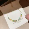 Pulsera Simple de Gota de Agua con Circonita de Colores para Mujer, Pulsera de Moda de Alta Gama y Elegante, Joyería de Mano Versátil Estilo Palacio Retro para Mujer