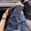 Falda Short de Pierna Ancha Yamamoto para Hombre, Estilo Delgado de Verano, Talla Grande, Corte Holgado, Adelgazante, Versátil, Cintura Alta, Largo de Cinco Puntos, Pantalones Deportivos Casuales