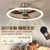 Lámpara ventilador estilo vintage para sala de estar, dormitorio, comedor, luz de ventilador de techo, simple retro, inteligente integrada, accesorio de iluminación Zhongshan