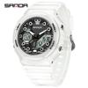 Venta caliente de comercio exterior en stock, reloj electrónico explosivo multifunción, reloj despertador, reloj impermeable, reloj genial para estudiantes de secundaria.