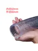 Tubo de Aço com Fio Transparente de PVC Espessado Resistente a Baixa Temperatura Resistente a Óleo Mangueira Tubo de Sucção para Bomba de Água Sem Odor Tubo a Vácuo