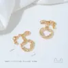 Color Duradero Chapado en Cobre 14K Oro Real Loto Hoja de Loto Hebilla Ot Pulsera Collar DIY Hecho a Mano Accesorios de Hebilla de Acabado con Cuentas Material