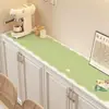 Tapete para Mesa Auxiliar con Temática de Plantas y Flores, Tapete Anti-Suciedad para Zapatero, Tapete Protector Lavable Impermeable y a Prueba de Aceite para Encimera de Entrada