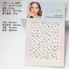 Adesivo de Diamante Acrílico Cor AB Transfronteiriço Adesivo Facial Joia Facial Maquiagem para Olhos Lágrimas de Diamante Brilhantes Strass de Diamante Adesivo para Sobrancelha de Palco Infantil