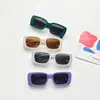 Óculos de sol quadrados retrô de acrílico novos para crianças, atacado, moda unissex, para todas as ocasiões, à prova de UV para uso externo