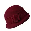 Nuevo Sombrero de Lana Tejido de Invierno Cálido para Mujeres Mayores con Anillo de Esponja y Forro de Terciopelo Grueso para Personas de Mediana Edad y Mayores