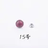 Remaches Turquesa, Tachuelas de Perla, Accesorios para Joyería DIY, Pulseras, Ropa, Bolsos, Ribete de Cuero, Tachuelas de Pedrería de Moda 7mm
