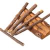 Palitos de Madera Autovendidos con Catnip para la Dentición del Fabricante, Snacks para la Limpieza Dental de Gatos, Paquete de 5 Palitos de Madera con Catnip