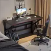 Mesa de computador em formato K personalizada, mesa de estudo minimalista, escrivaninha para estudante, mesa gamer, estação de trabalho para computador, mesa de escritório