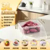Contenedores de almacenamiento de alimentos de grado comercial, rectangulares, engrosados, herméticos, para almacenamiento en refrigerador, plástico transparente, aptos para congelación y almacenamiento de muestras