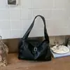 Bolso de hombro retro transfronterizo para mujer, nuevo bolso de hombro versátil coreano de verano 2026, bolso cubo informal de nicho para el día a día