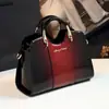 Bolso de Mano Auténtico de Cuero para Mamá, Bolso Tote para Mujeres de Mediana Edad, Bolso Cruzado de Hombro para Mujer, Elegante y con Estilo Forma de Concha, Casual y a la Moda