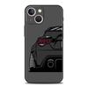 Capa de celular esportiva masculina da moda para iPhone 15, capa de celular para carro