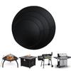 Tapete Redondo de Silicona Ignífugo de Doble Cara Tapete Aislante para Picnic Barbacoa Resistente a Altas Temperaturas Manta Ignífuga Estufa para Barbacoa Manta Ignífuga