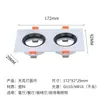 Carcasa de plafón empotrable transfronteriza para hoteles y supermercados, carcasa de downlight GU10, fabricante de soporte para portalámparas M16