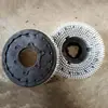 Cepillo de Disco Fregadora Automática de Piso Alambre Abrasivo Nylon Acero Alambre Herramienta Cepillo Piso Almacén Piso Alfombra Empuje Manual Cepillo de Limpieza