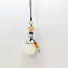 Pingente Chaveiro Bolsa da Sorte Bodhi Imitação Corda Trançada Artesanal Anel de Corrente para Carro para Homens e Mulheres Corda de Celular Pingente de Chave