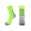 Calcetines de fútbol de entrenamiento profesionales para hombre, calcetines deportivos con planta de rizo, calcetines antideslizantes con puntos de goma, calcetines transpirables y absorbentes de sudor de media pantorrilla al por mayor