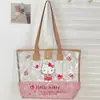 Bolsa de Gelatina Auténtica Sanrio My Melody Bolsa Transparente de PVC Bolso de Hombro Bolso de Mano Gran Capacidad Bolsa Hello Kitty