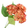 Buket de 5 cabezas estilo europeo flores de hortensia imitación buket vintage hogar flor de seda flor flor artificial flor decorativa flor falsa