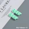 Accesorios de resina para bebé con letras en inglés de dibujos animados, hechos a mano, con pegamento en crema, funda para teléfono, horquilla, accesorios para el cabello, material