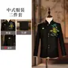 Conjunto de Terno para Meninos, Novo Estilo Chinês, Roupa Infantil Estilo Chinês para Recepção, Discurso, Recitação Estudantil, Traje de Performance, Roupa para Pajem